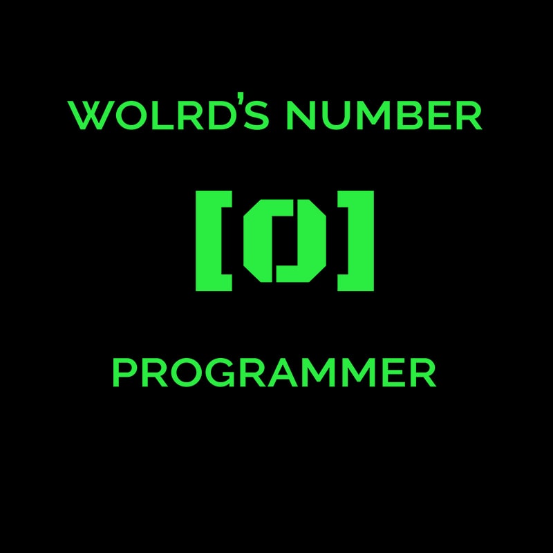 Тениска за програмисти World's number 1 programmer - Image 2