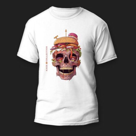 Тениска Skull Burger 2