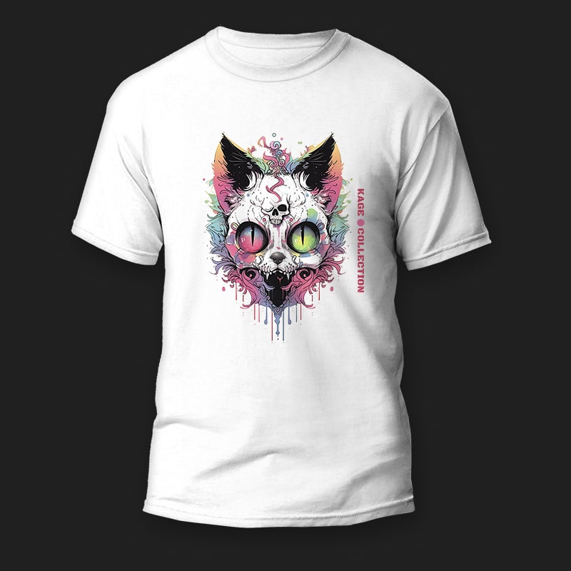 Тениска Zombie cat