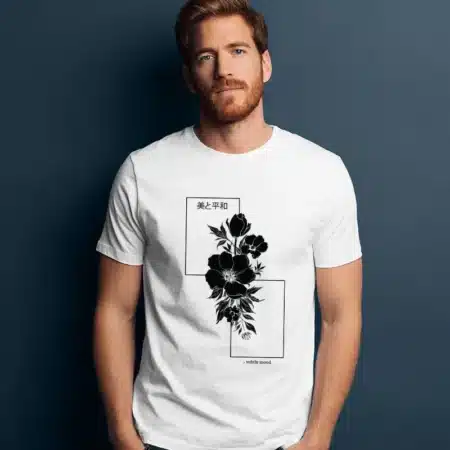Тениска Serenity Flower | subtle mood collection |