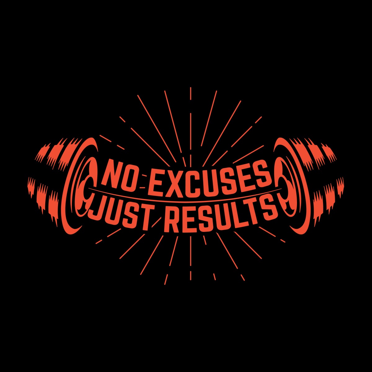 Дамска тениска No excuses Just results - Image 2