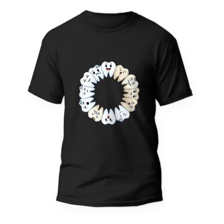 Тениска за зъболекар "Tooth Circle"