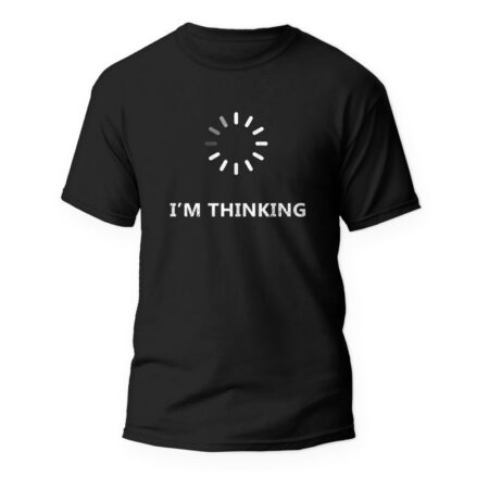 Тениска за програмисти I'm Thinking