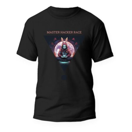 Тениска за програмисти Master Hacker Race