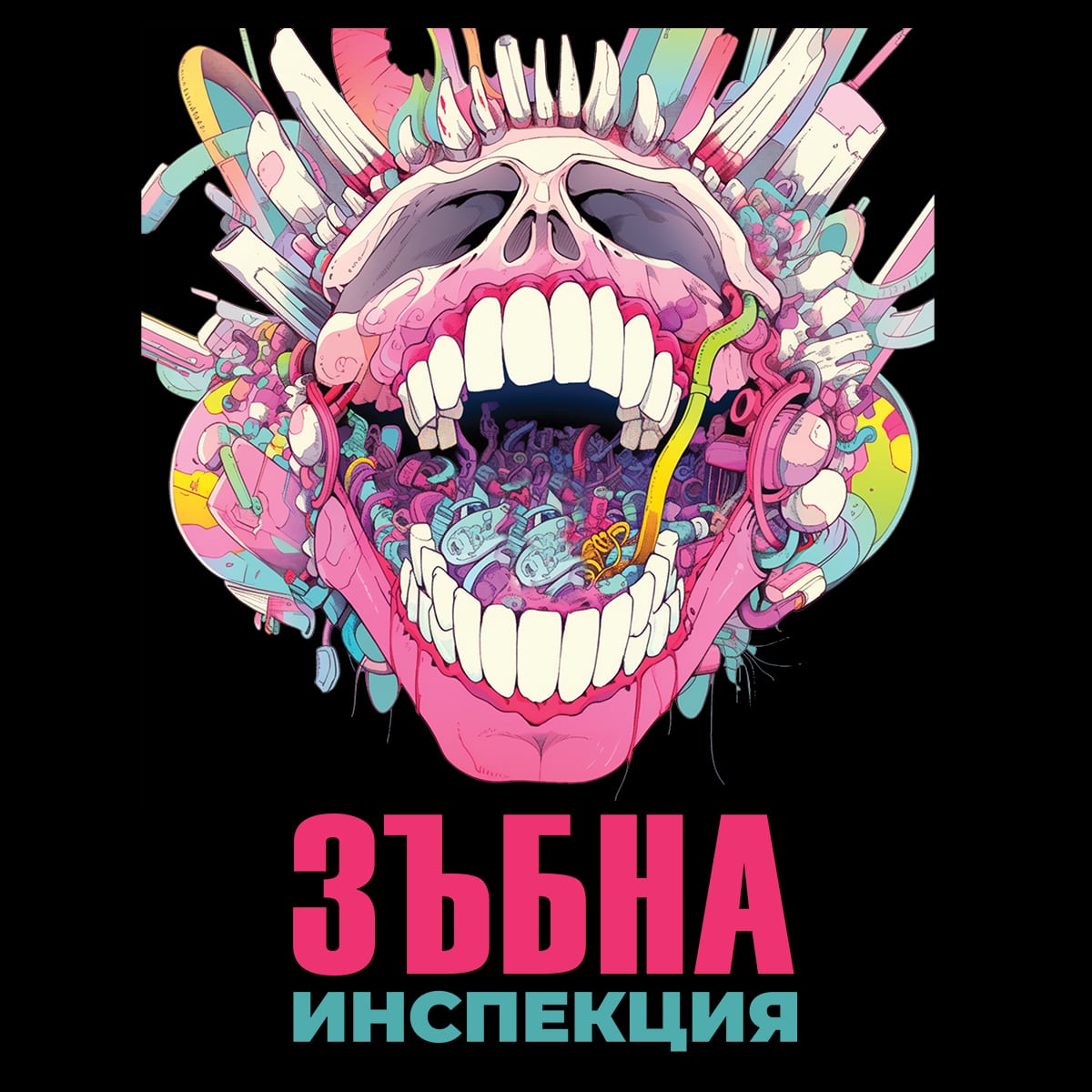 Тениска за зъболекарка "Зъбна инспекция" - Image 2