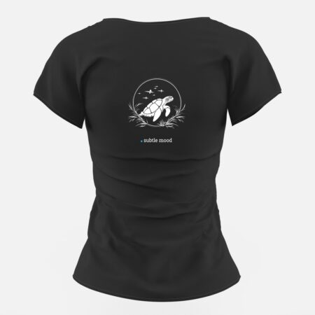 Дамска Тениска Minimal Turtle | subtle mood collection |