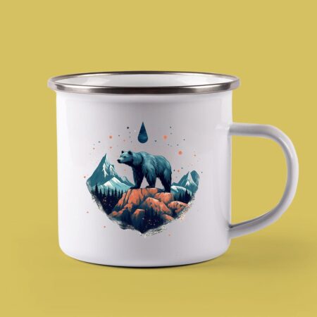 Метално канче Magic Bear