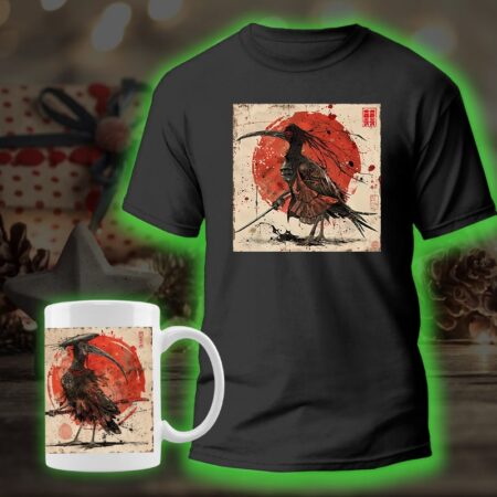 Тениска + Чаша Ibis Samurai